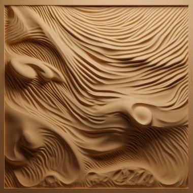 Patterns and decorations Dune 3 3d model